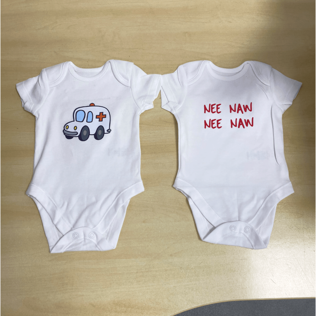 Baby Clothes | Clothing & Workwear | Personalised | Advance Signs & Supplies