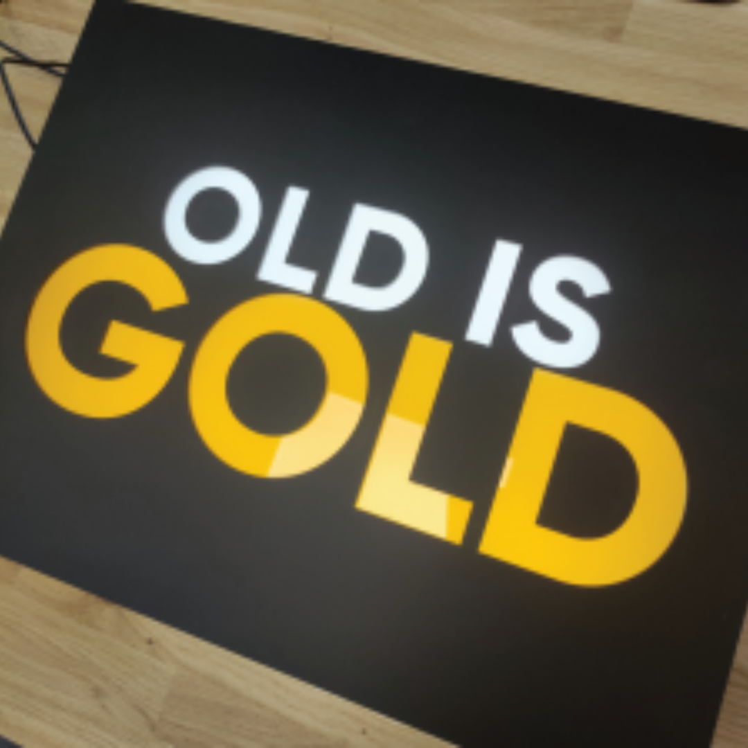 Back-Lit Tray Sign | Advance Supplies