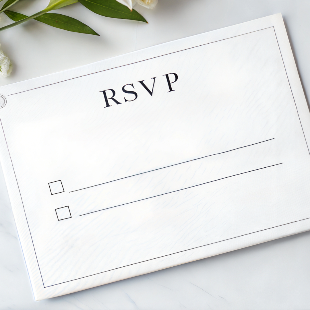 Custom Wedding RSVP Cards | Advance Supplies
