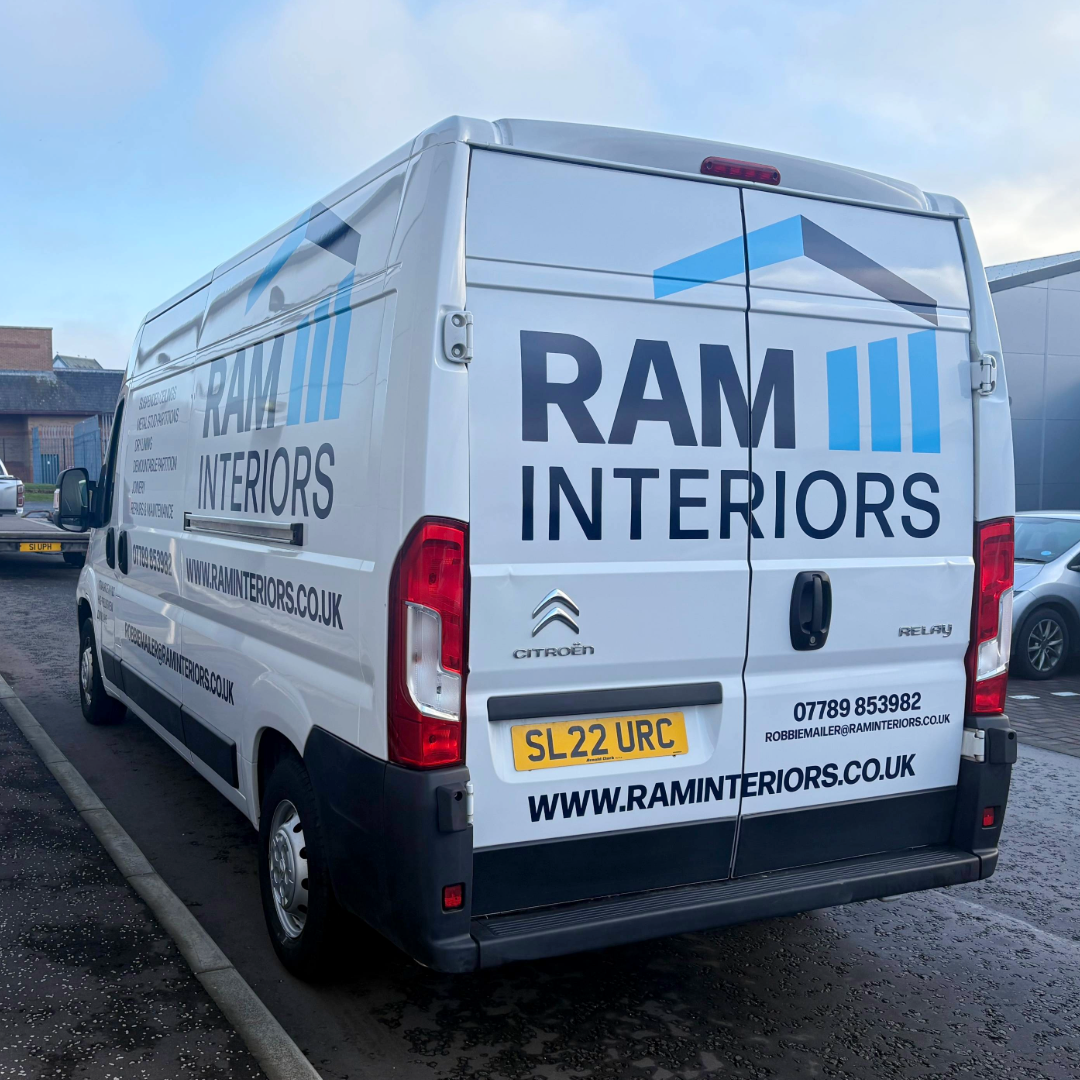 Personalised Vehicle Signage | RAM Interiors | Advance Signs & Supplies