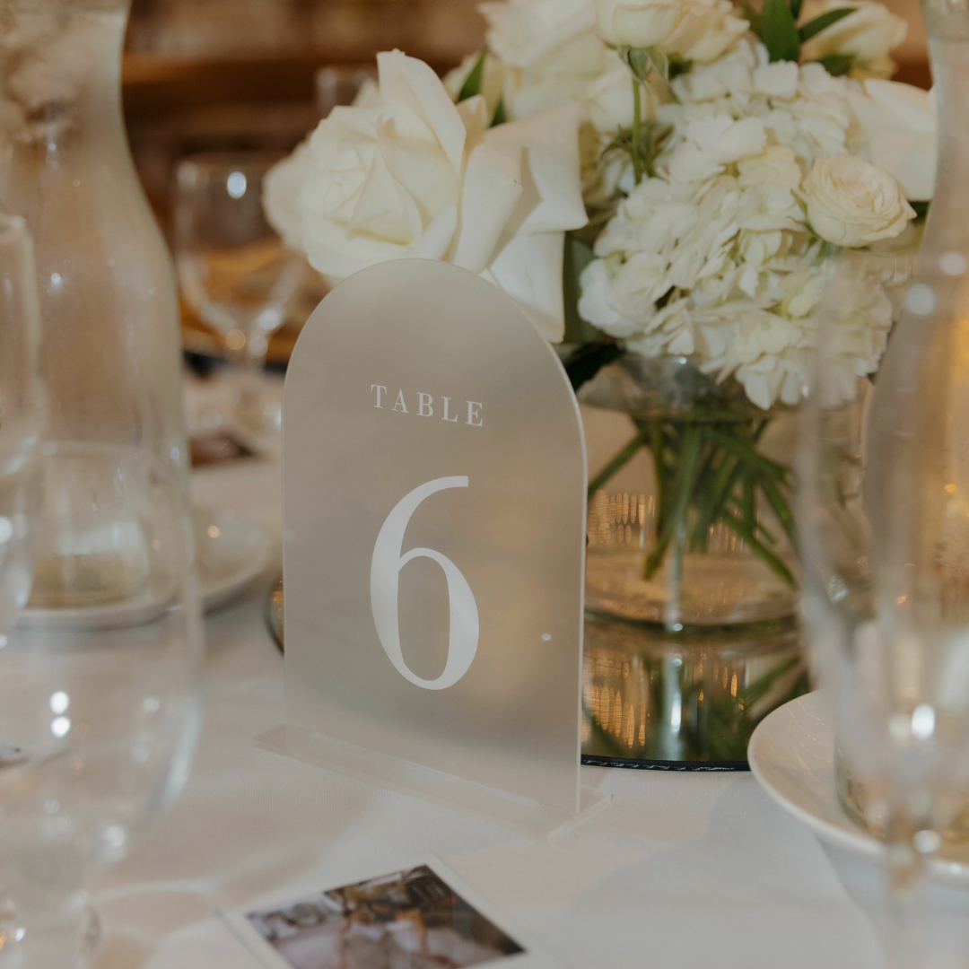 Wedding Table Numbers | Advance Supplies