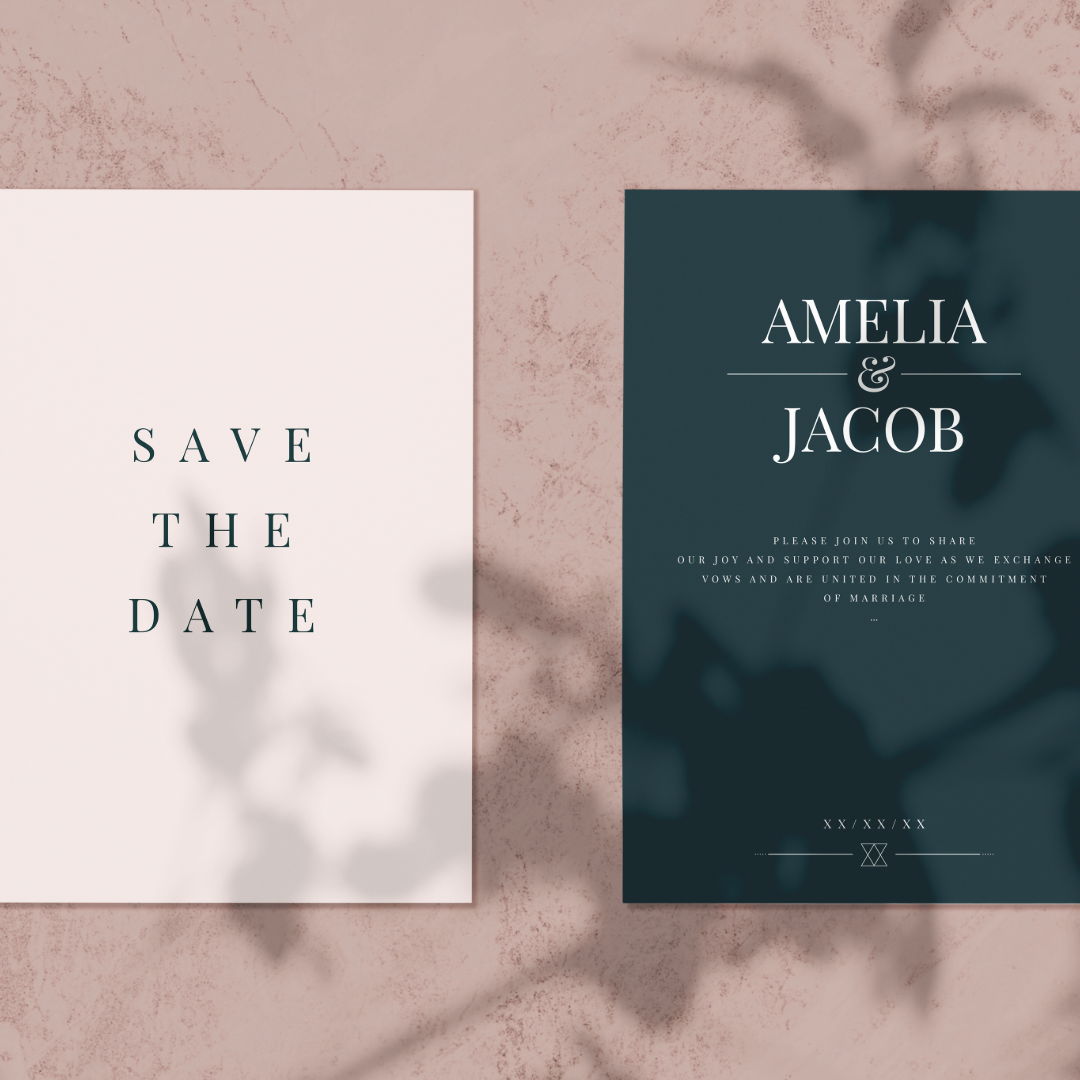 custom save-the-date cards for weddings | Advance Supplies