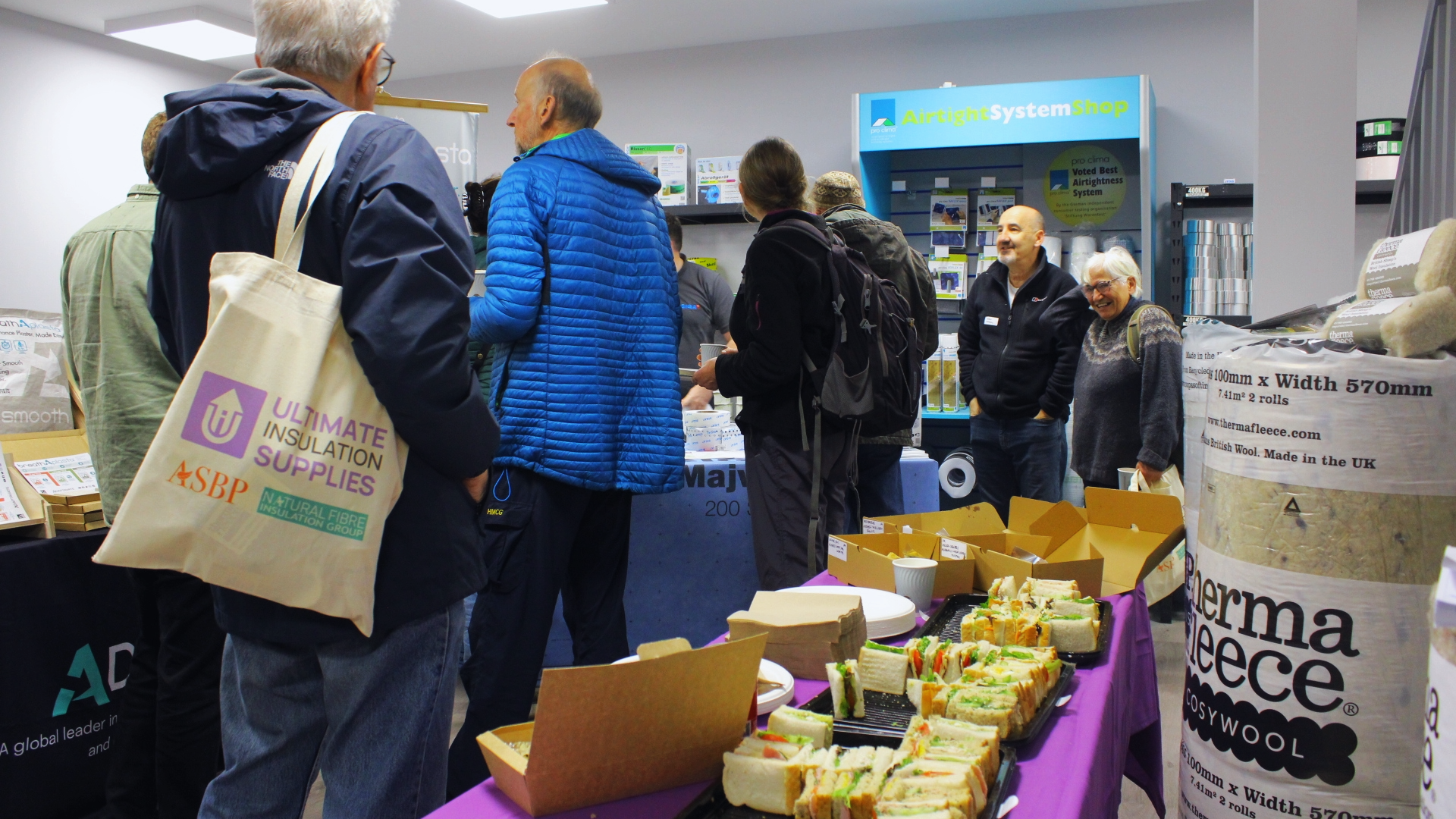 Branded Tote Bag at Business Event | Advance Supplies