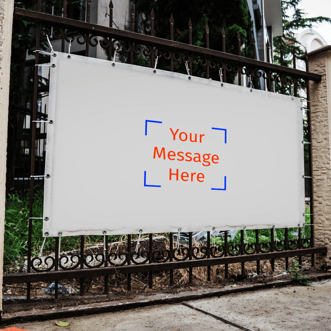 Outdoor personalised vinyl banner |  Advance Signs & Supplies