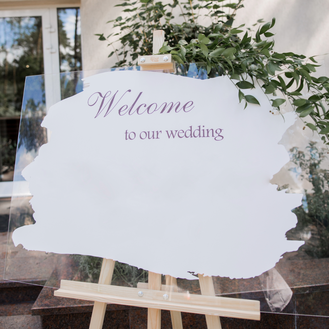 Personalised Wedding Signs | Advance Supplies