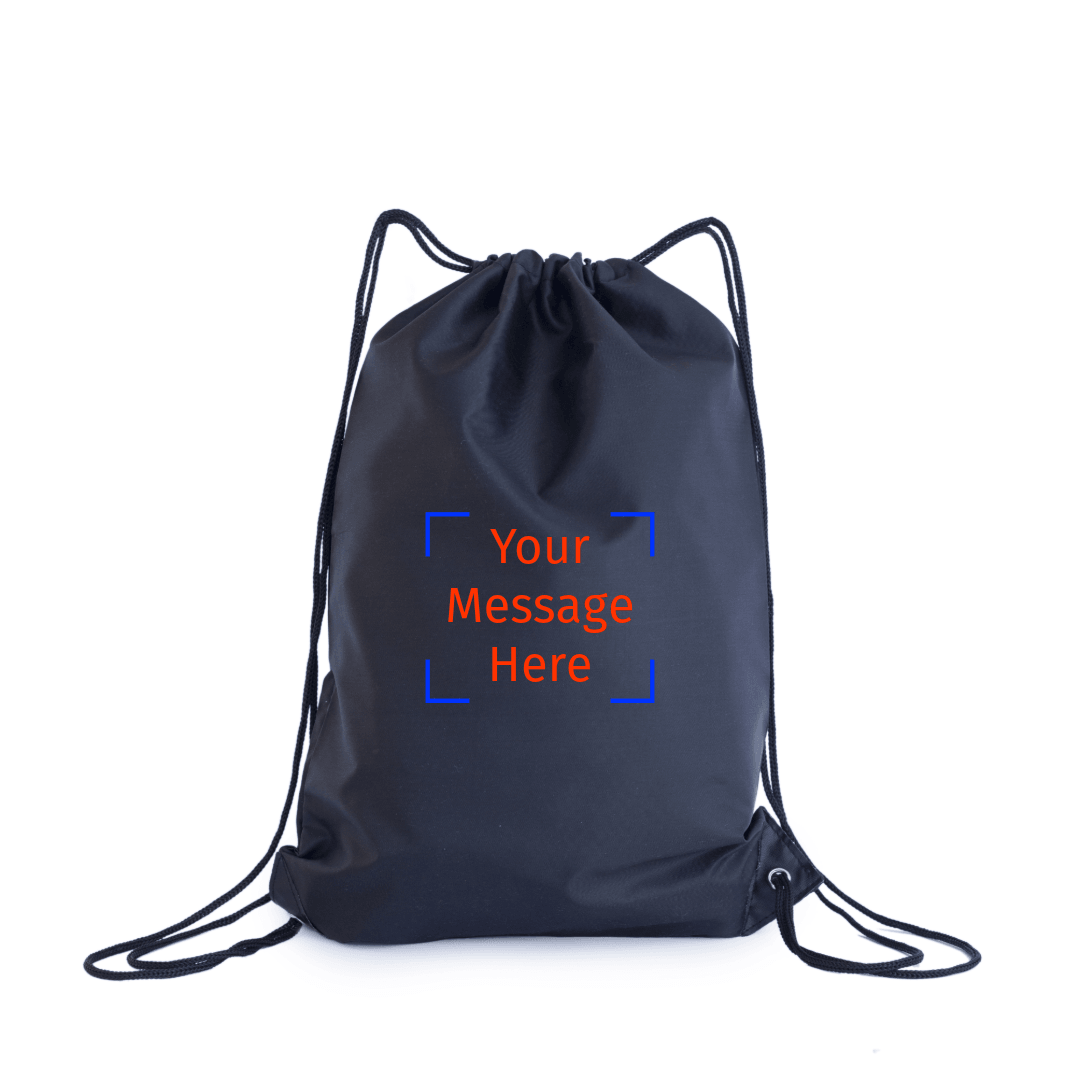 Personalised drawstring bag | Advance Signs & Supplies