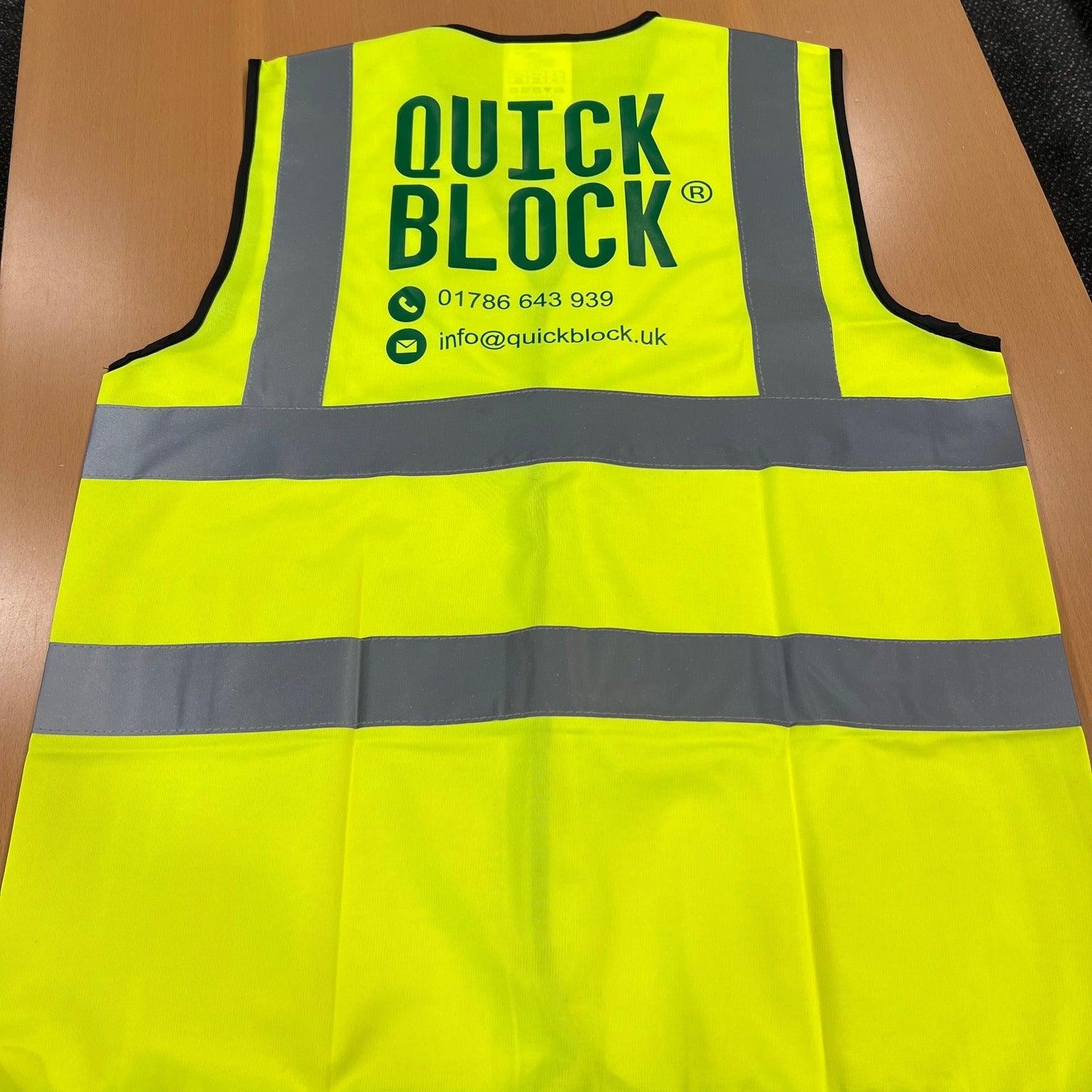 hi_vis jacket | personalised | workwear | Advance Signs & Supplies